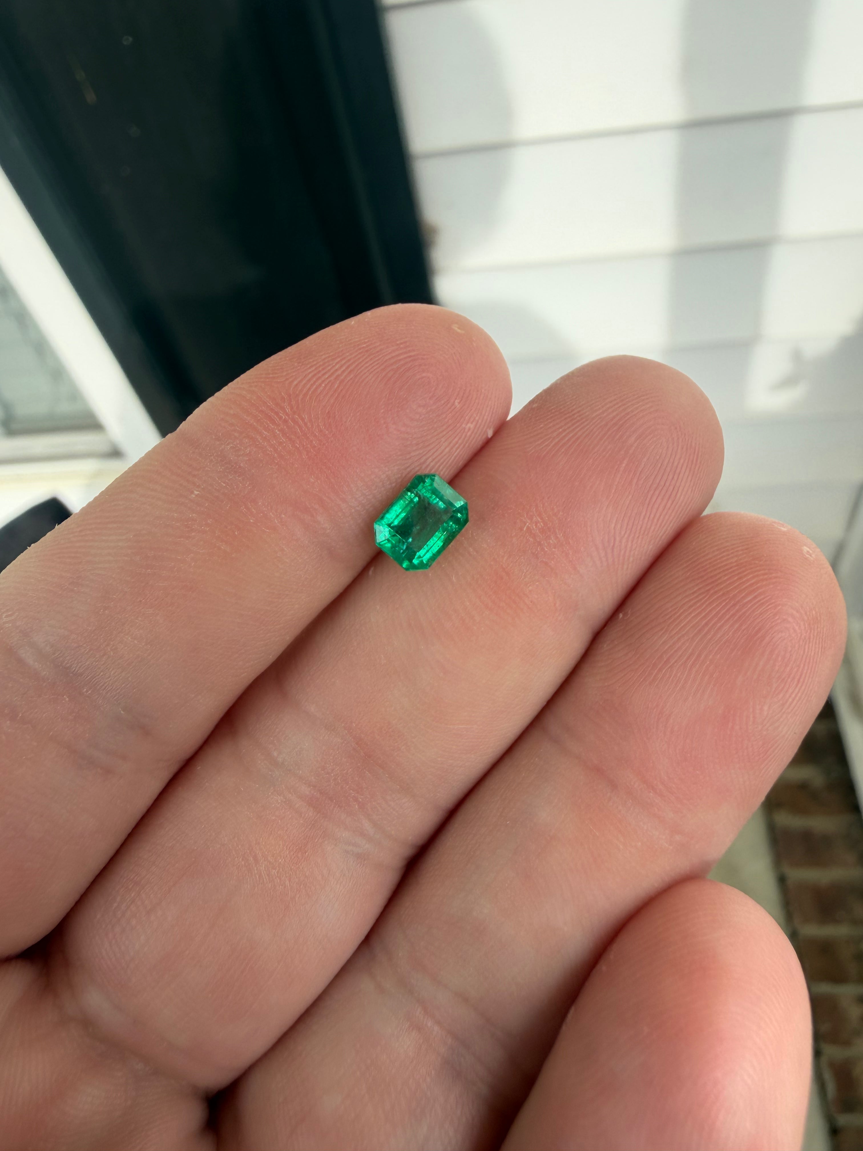 1.28 Ct Zambian Emerald