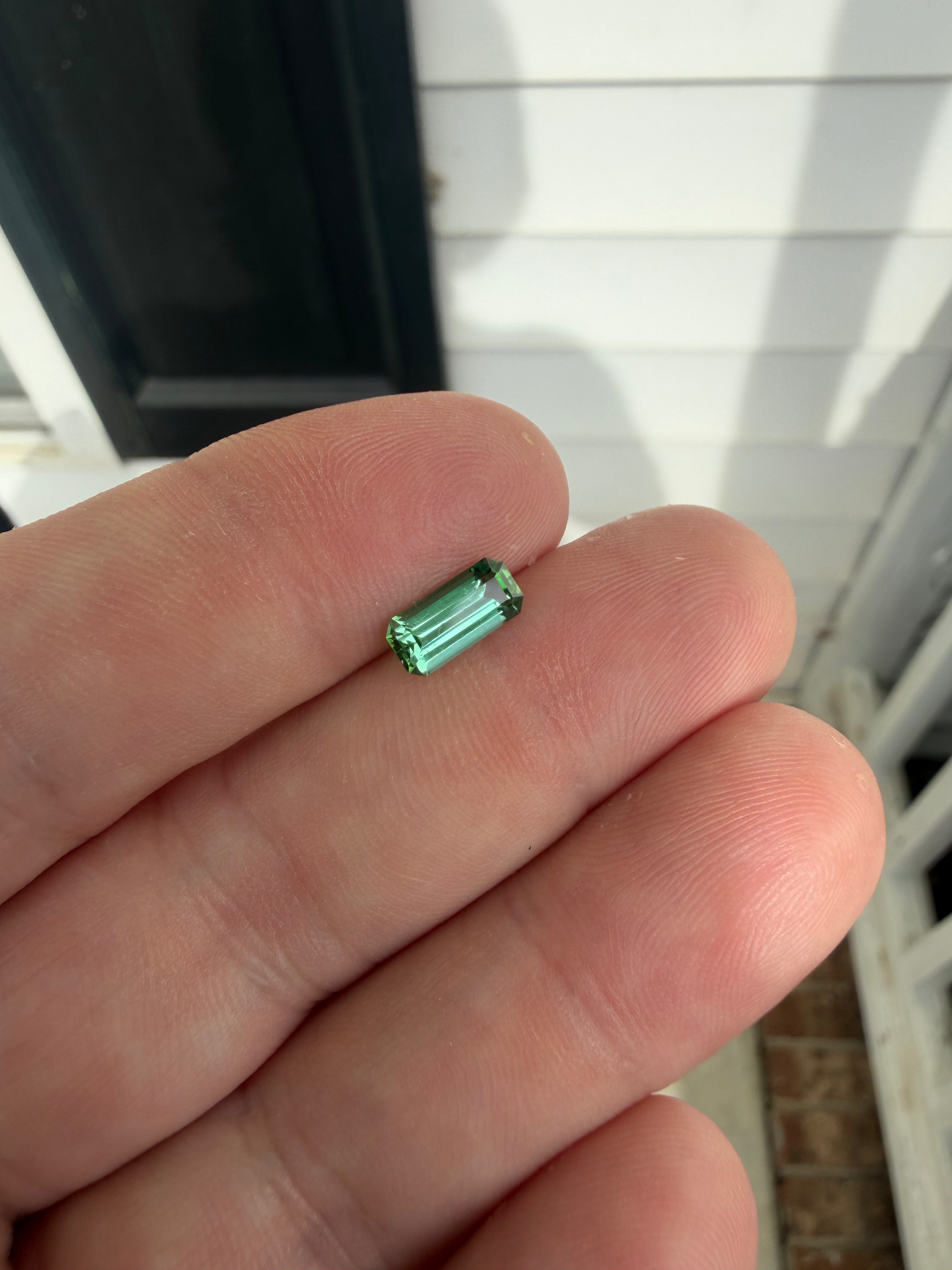 1.22 Ct Green Tourmaline