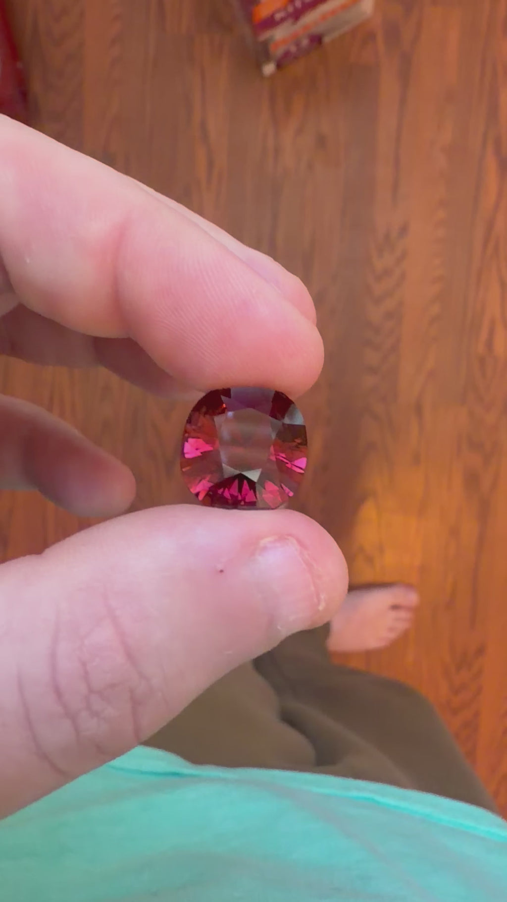 10.88 Ct Color Change Tourmaline