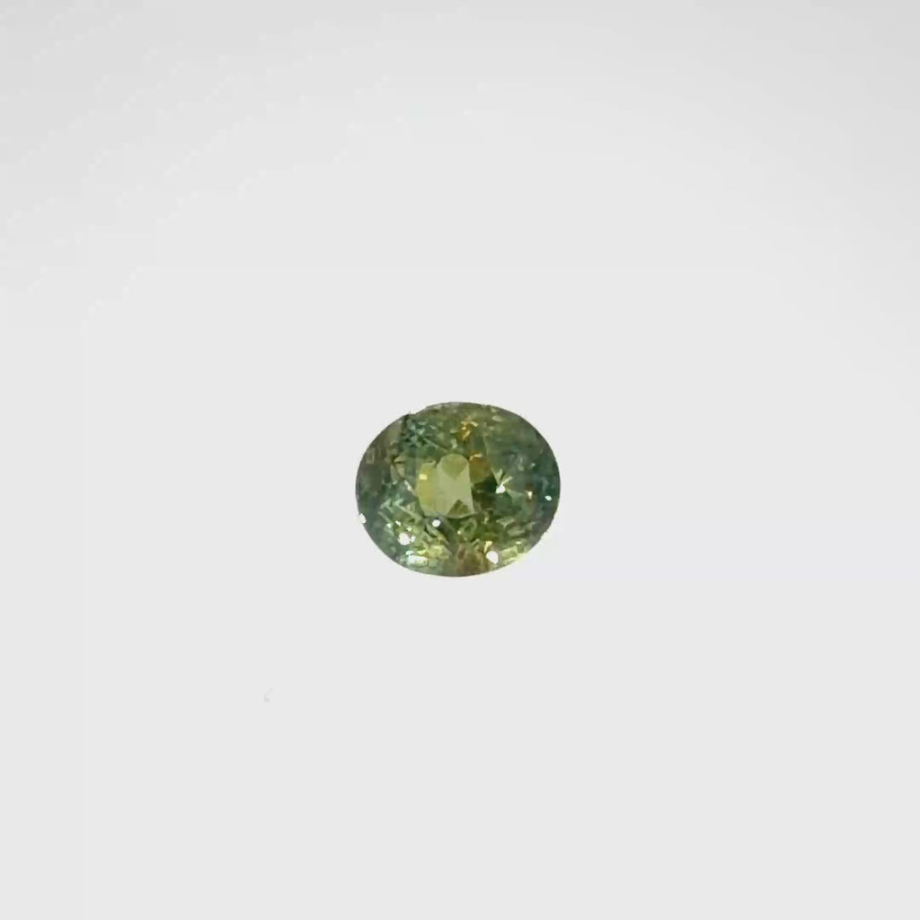 1.37 Ct Green Sapphire