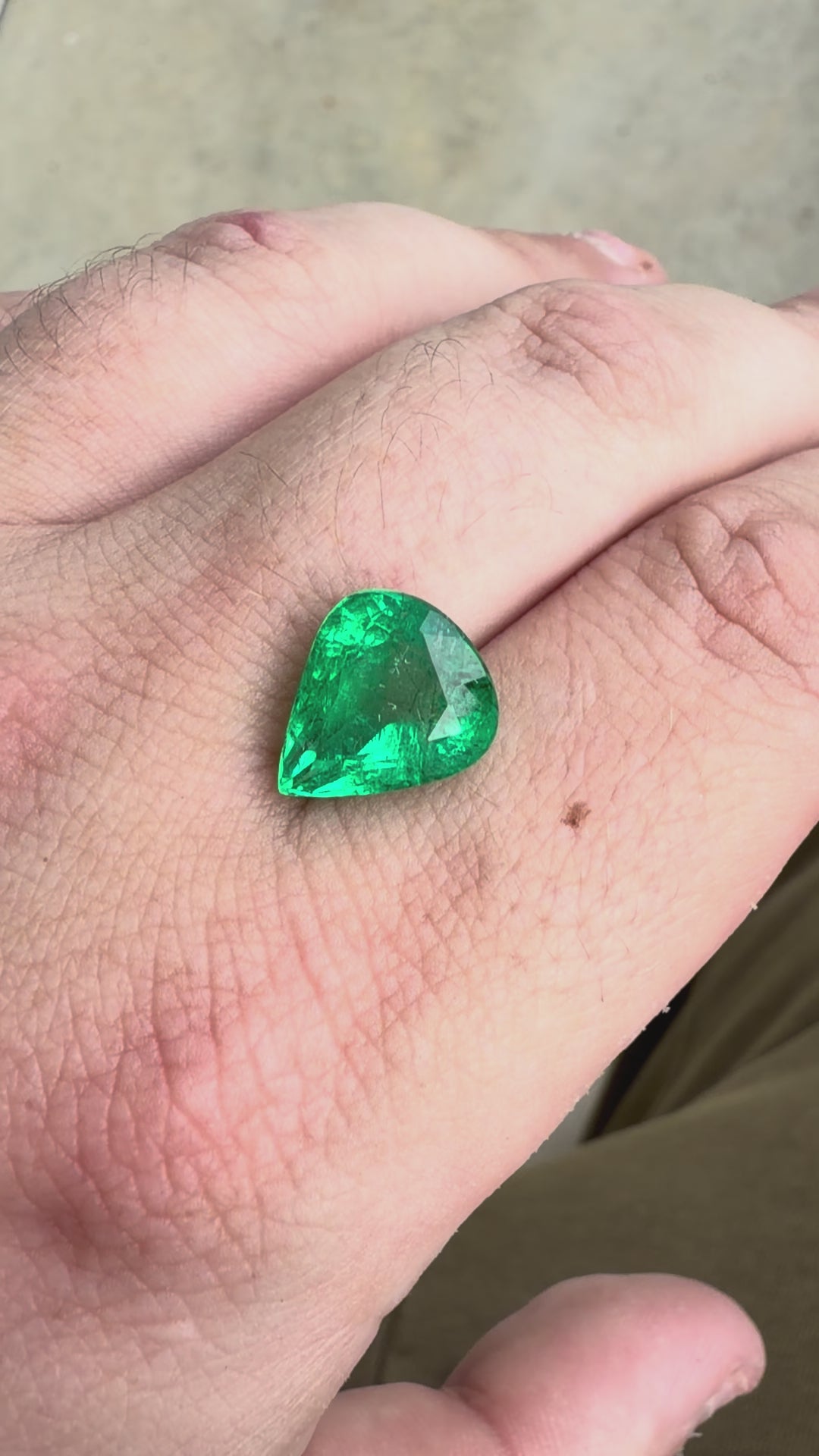 6.65 Ct Zambian Emerald